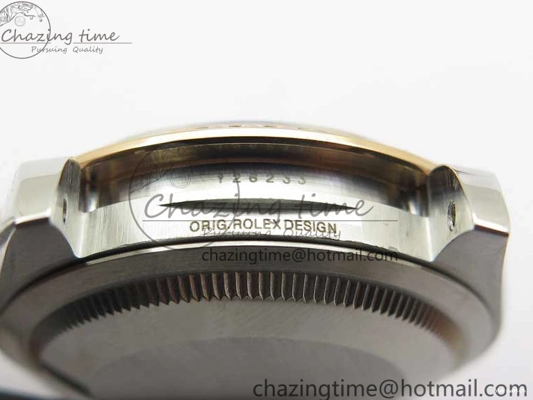 RG BP Best Dial Maker Edition 1:1 Gray Oyster on DateJust SS Roman Bracelet 126201 36 0224